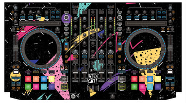 Denon DJ MC 7000 Skin Mizucat Black